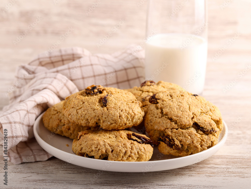 Wheat germ and oat cookies Wheat germ and oat cookies