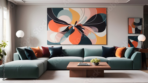 modern living room interior