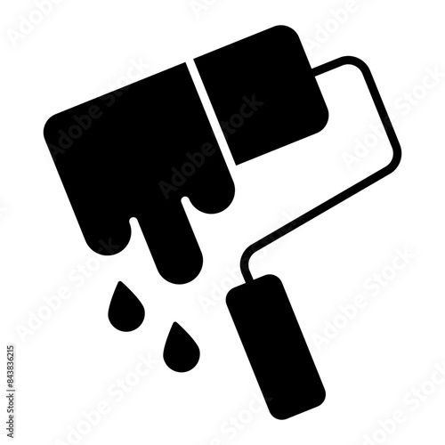 Perfect design icon of paint roller