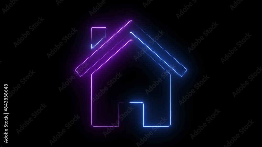 home icon on blue background home icon on blue background