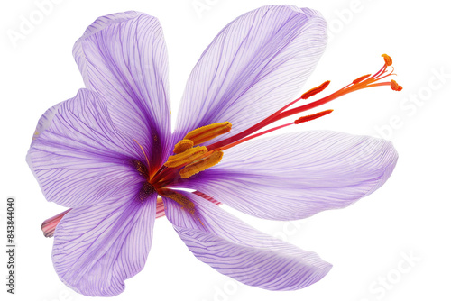 Golden Bloom: A Saffron Flower photo