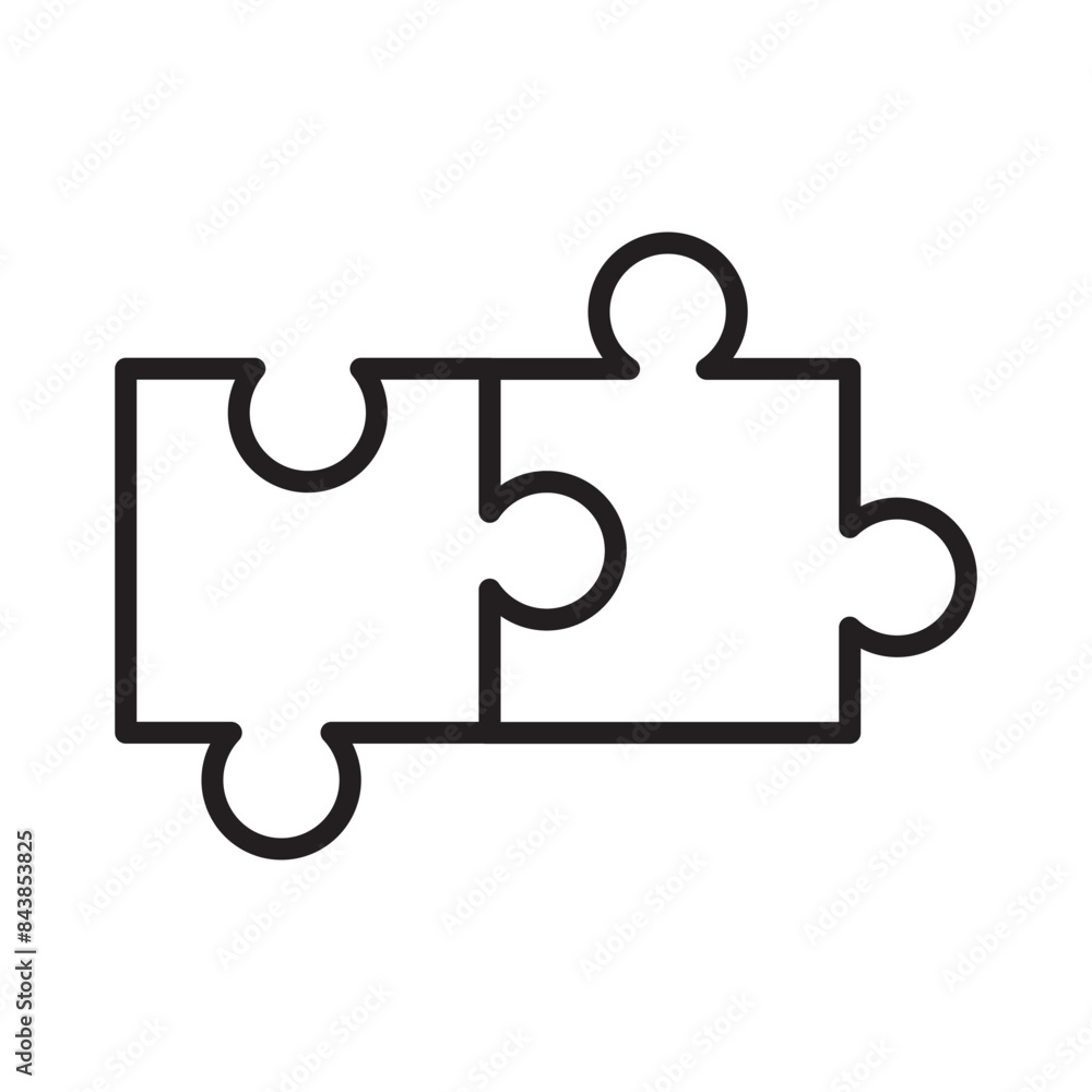 Puzzle Icon for Brain Teasers, Educational Games, and Problem-Solving Activities Graphics Puzzle Icon for Brain Teasers, Educational Games, and Problem-Solving Activities Graphics