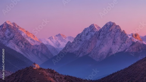 Beautiful view of the mountain. Mountain landscape. The beauty of nature.