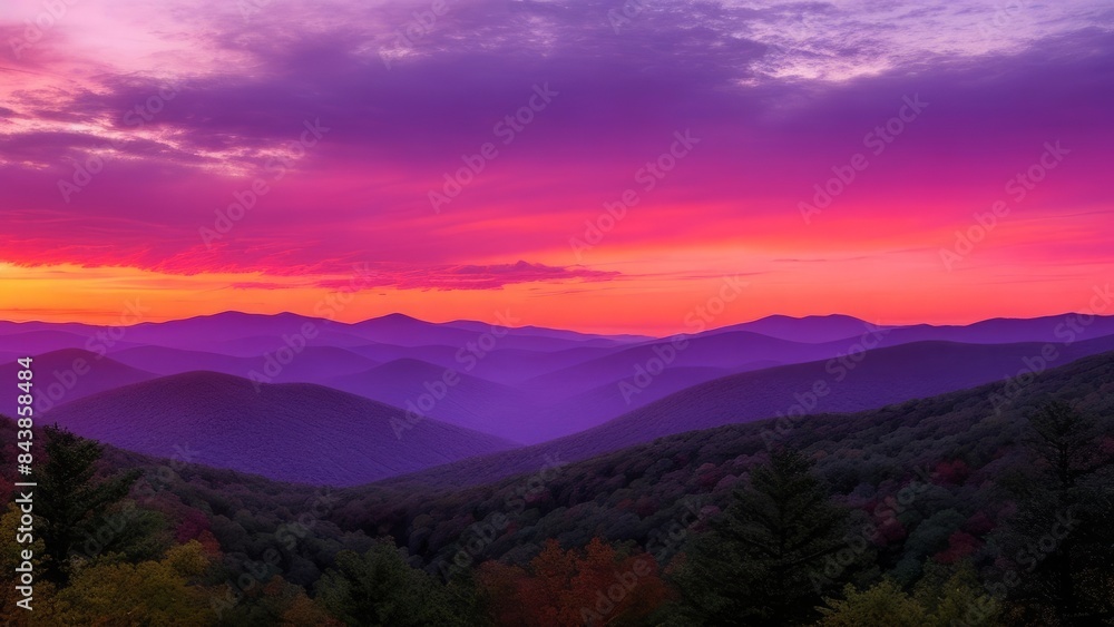Fototapeta premium Beautiful view of the mountain. Mountain landscape. The beauty of nature.