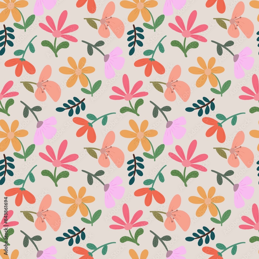 seamless floral pattern seamless floral pattern