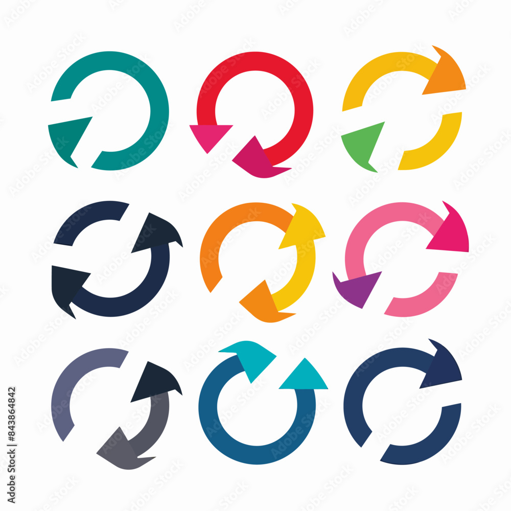 a group of arrows pointing in different directions a group of arrows pointing in different directions