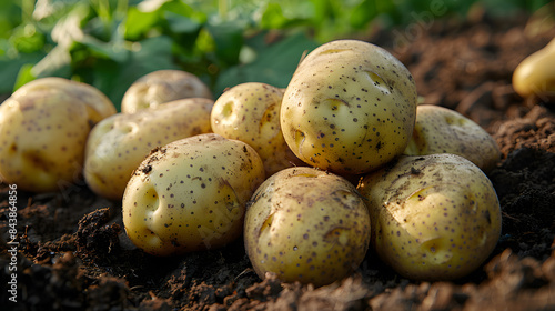 Raw Organic Idaho Russet Potatoes 