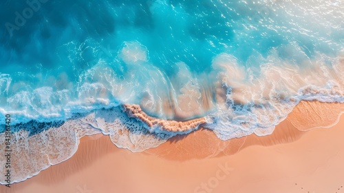 Beach with white sand image