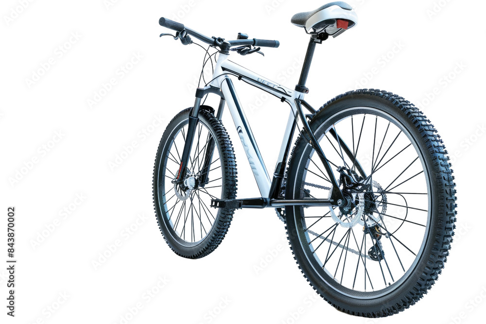 Exploring Trails on a Mountain Bike Exploring Trails on a Mountain Bike