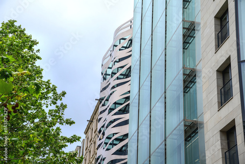 Photography Modern architecture in Barcelona, Spain, Europe