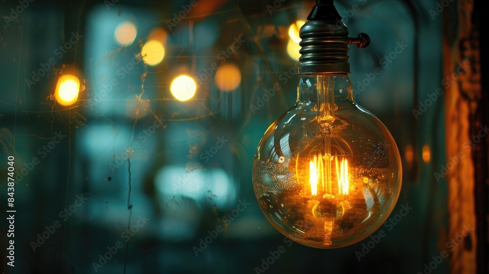 Glass encased light bulb Glass encased light bulb