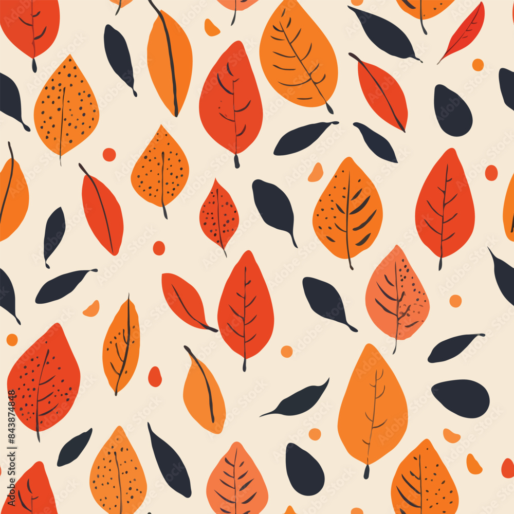 Autumn Leaves Pattern Autumn Leaves Pattern