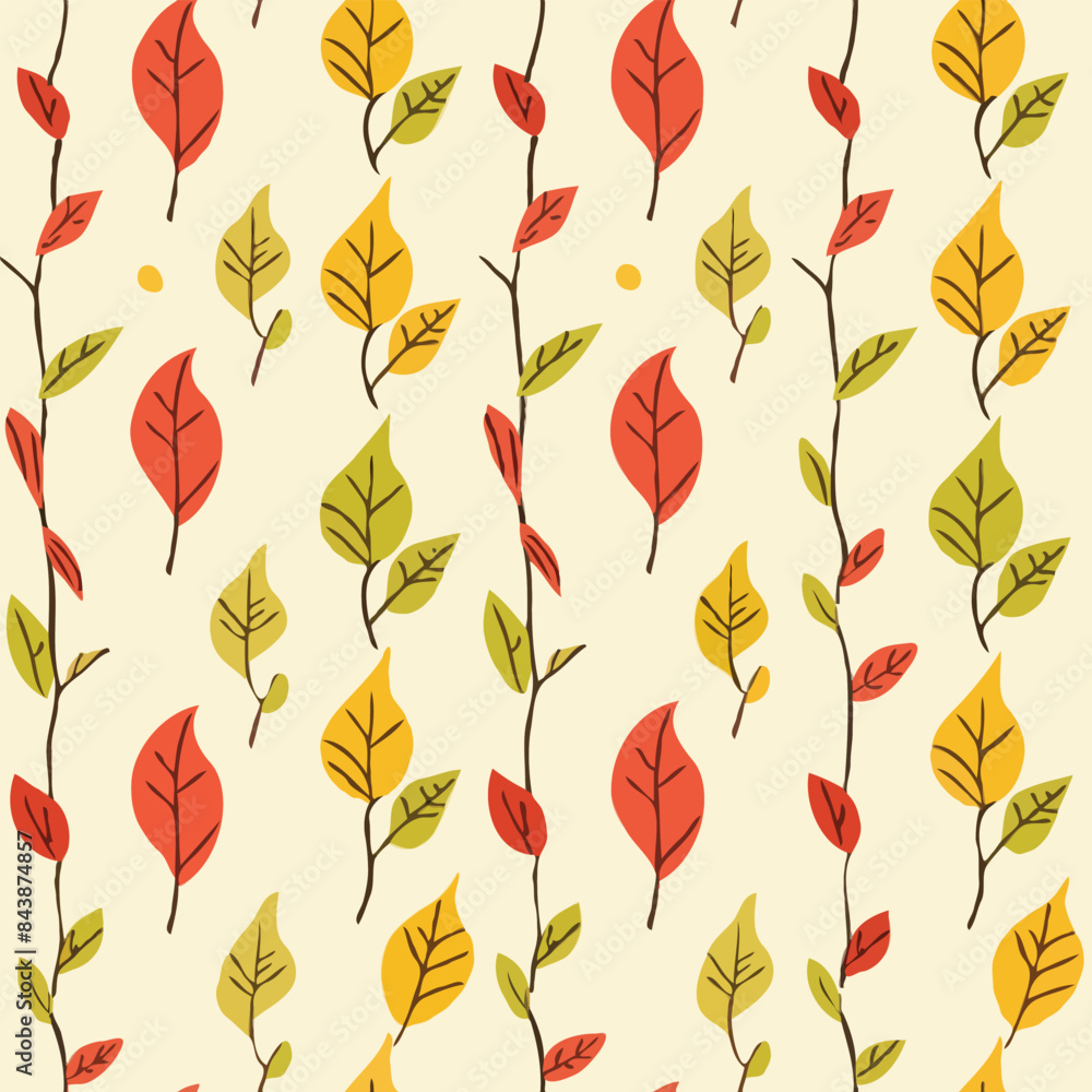 Autumn Leaves Pattern Autumn Leaves Pattern