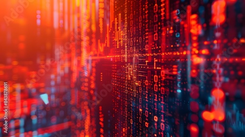 Wallpaper Mural cutout on plain background, With extreme foresight, savvy investors seize the opportunity to invest in emerging technologies like cryptocurrency and blockchain, recognizing the potential for Torontodigital.ca