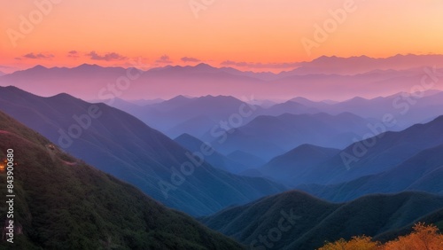 Beautiful view of the mountain. Mountain landscape. The beauty of nature.