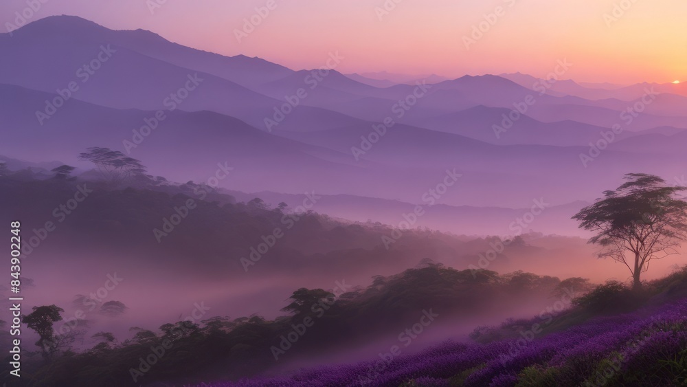 Fototapeta premium Beautiful view of the mountain. Mountain landscape. The beauty of nature.
