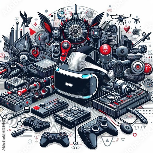 Wallpaper Mural Top Gear Gaming on a White Canvas Torontodigital.ca