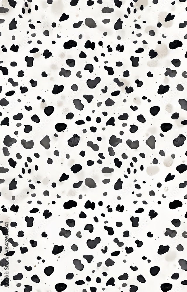 Whimsical Leopard Print Pattern on Light Grey Background Generative AI Whimsical Leopard Print Pattern on Light Grey Background Generative AI