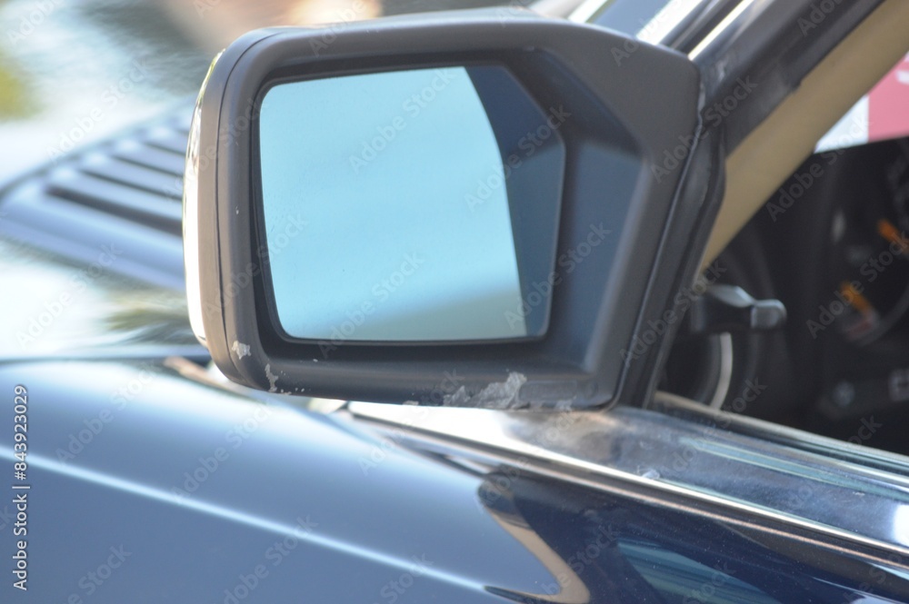 Fototapeta premium rear view mirror