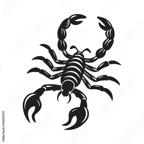 scorpion tattoo vector