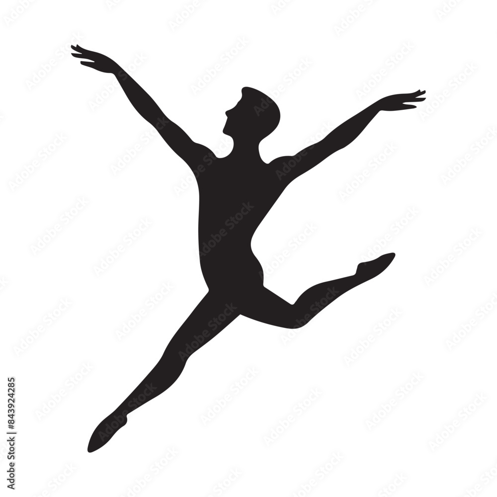 silhouette of a person jumping silhouette of a person jumping