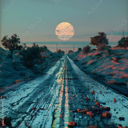 ufo over the planet