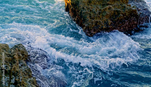 beautiful sea surf