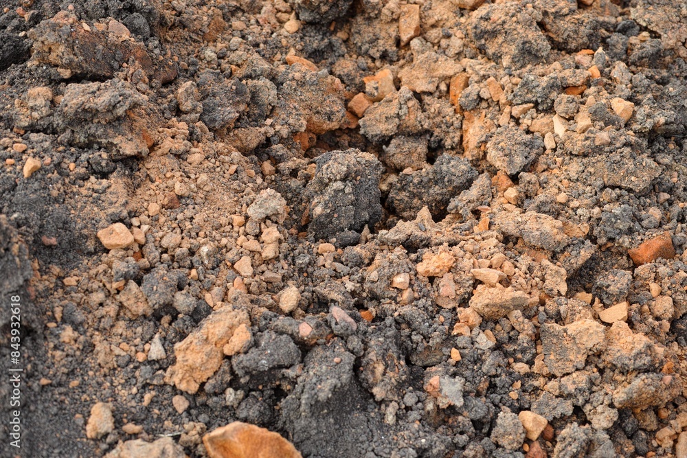 A background of soil and clay A background of soil and clay