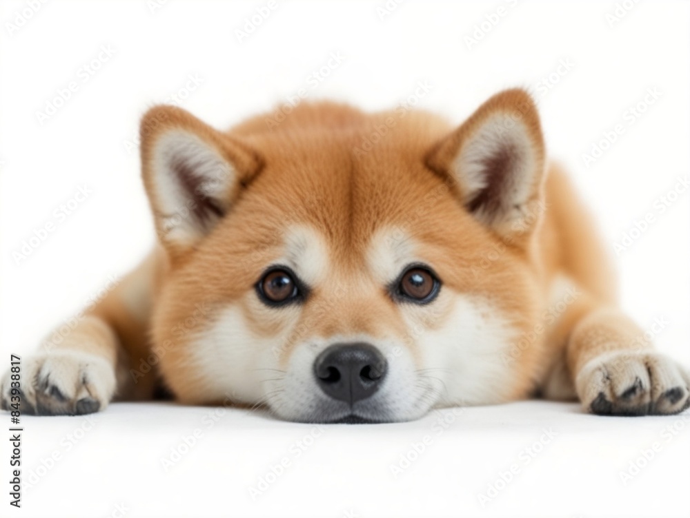 Shiba dog peeking mammal animal Shiba dog peeking mammal animal