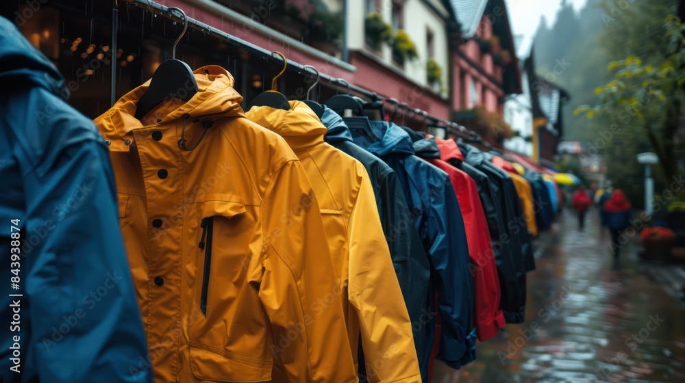 Seasonal Confusion in a Town: Residents Wearing Both Summer and Winter Attire Due to Unpredictable Weather