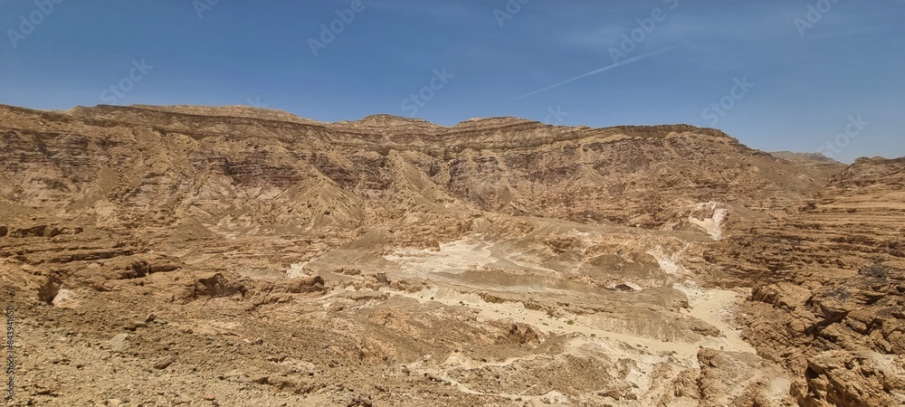 panorama view of the mountains in sinai desert panorama view of the mountains in sinai desert