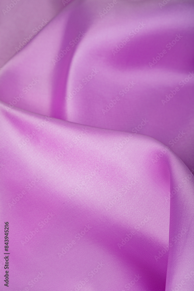 Fototapeta premium Close up of beautiful Purple Silk pattern