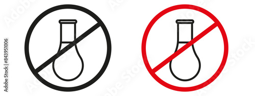 Non-Toxic Products Chemical Free Sign for Health-Conscious Goods