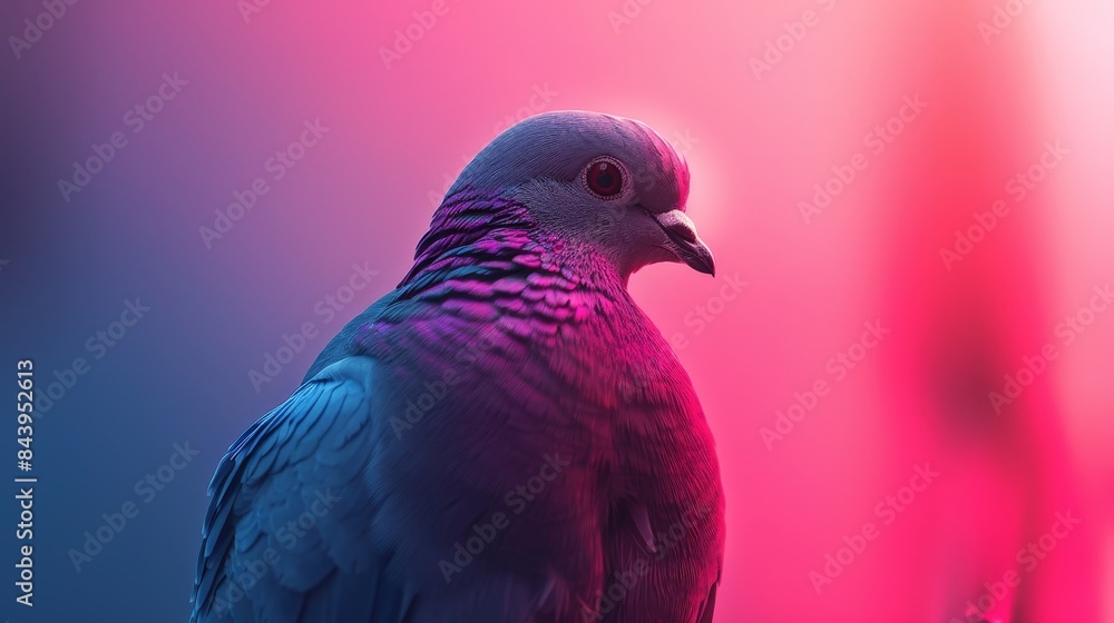 A bird on a branch. A bird on a branch.