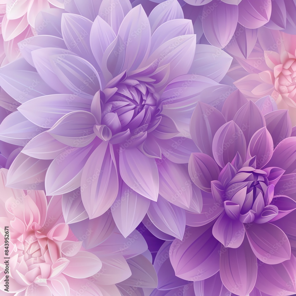 Obraz premium purple dahlia flower background
