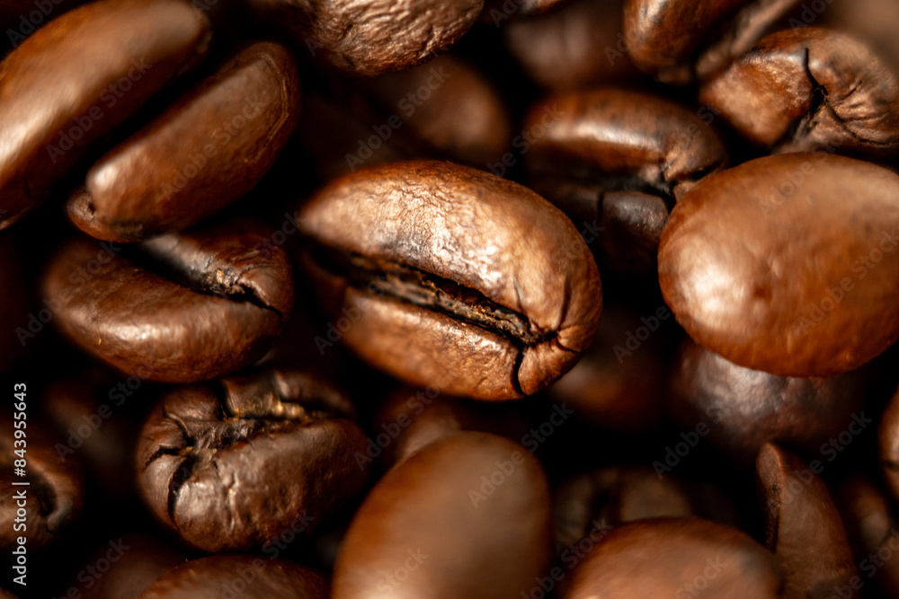 Naklejka premium COFFEE GRAINS