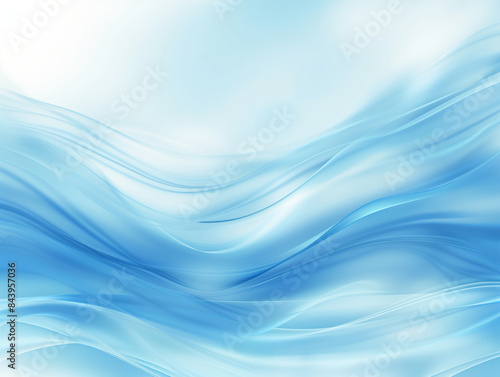 Background with blue wave. Concept for web presentation, brochure, banner, cover, flyer. Website design, business cards, leaflets, booklets. Abstraction. Strict modern style.