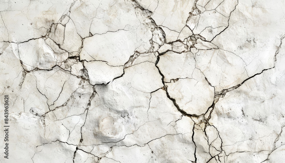 Close-up of a cracked white wall, showcasing a network of fine lines and fissures. The texture is rough and uneven, creating a weathered and distressed aesthetic. Close-up of a cracked white wall, showcasing a network of fine lines and fissures. The texture is rough and uneven, creating a weathered and distressed aesthetic.