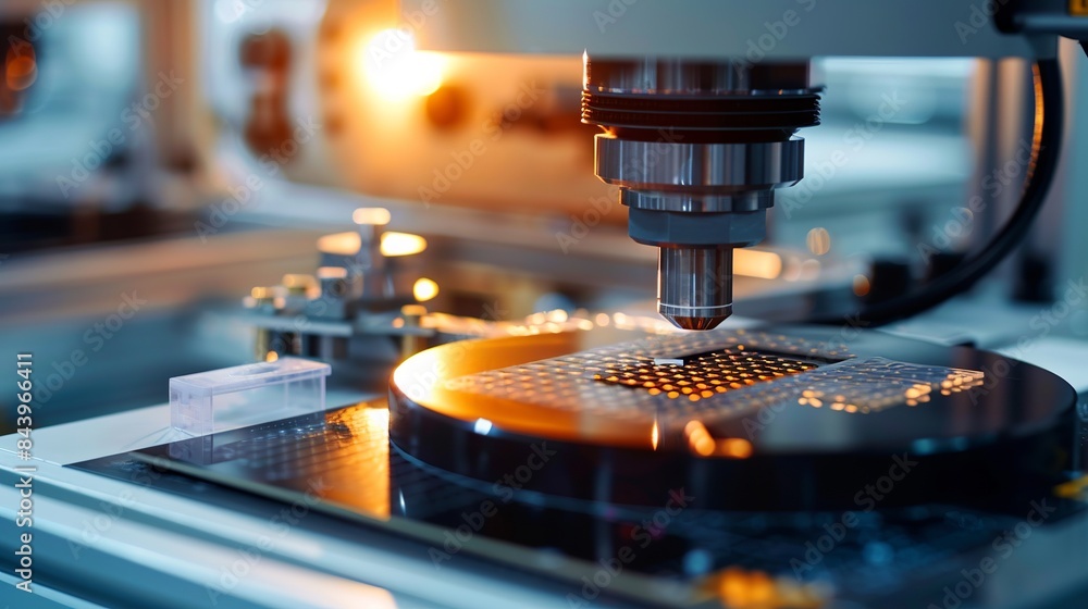 image of a factory producing processor chips image of a factory producing processor chips