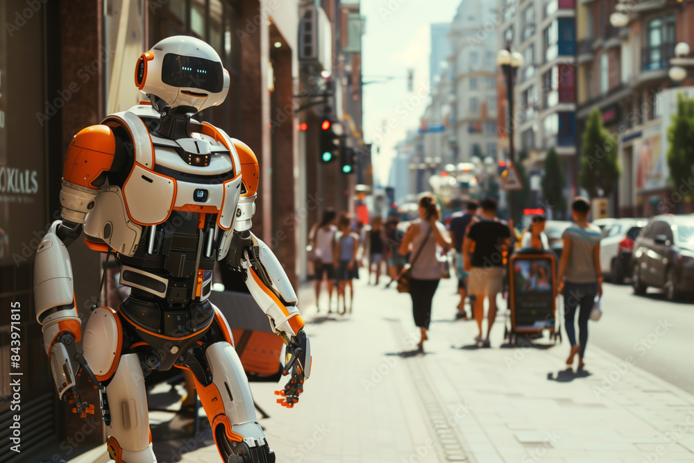 Robotic Tourist Guide: Leading Group through Urban Landmarks in Daytime Robotic Tourist Guide: Leading Group through Urban Landmarks in Daytime