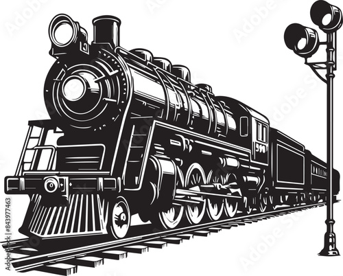 train Illustration Vector 