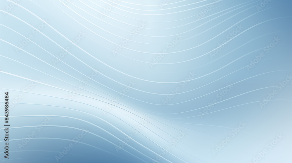 Naklejka premium Abstract Image Pattern Background, Gentle Wave Patterns in Light Blue and White, Texture, Wallpaper, Background, Cell Phone Cover and Screen, Smartphone, Computer, Laptop, 9:16 and 16:9 Format - PNG
