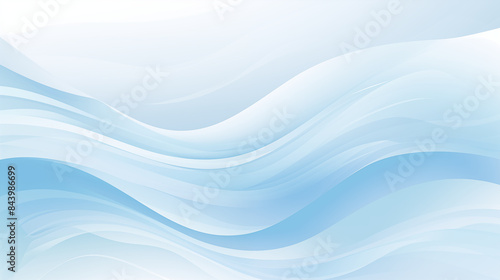 Abstract Image Pattern Background, Gentle Wave Patterns in Light Blue and White, Texture, Wallpaper, Background, Cell Phone Cover and Screen, Smartphone, Computer, Laptop, 9:16 and 16:9 Format - PNG