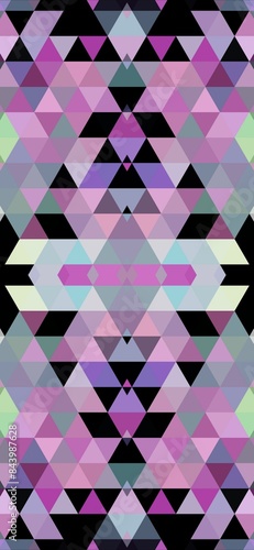 triangular motif. triangle pattern. tribal motif. triangle background