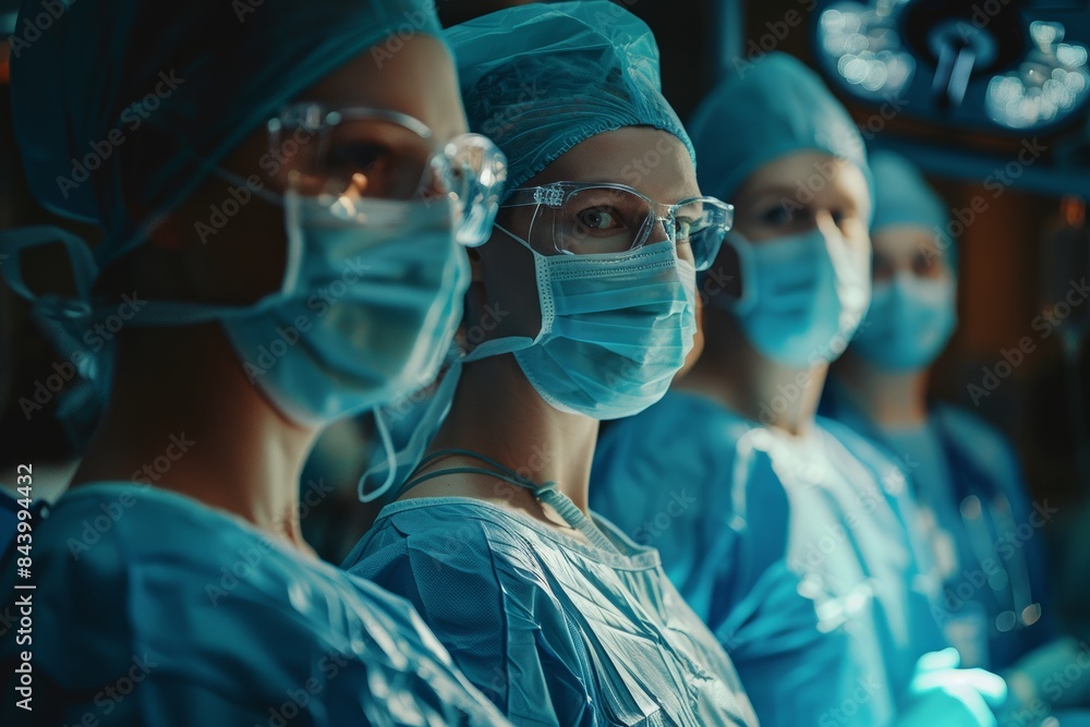 Surgical Team Prepares for Procedure Surgical Team Prepares for Procedure
