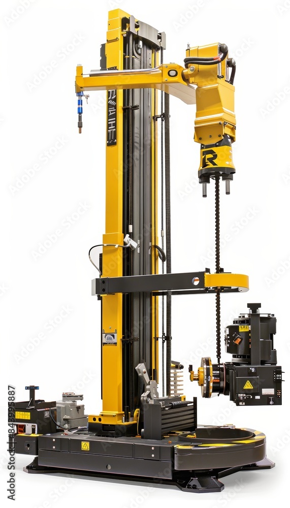 Versatile RF Lifting Machine with Multiple Attachments for Industrial Applications Versatile RF Lifting Machine with Multiple Attachments for Industrial Applications
