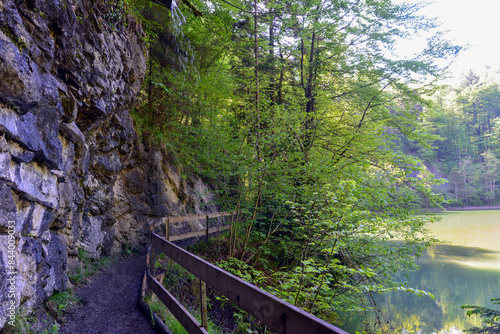 Der Staufensee im Ebniter Tal  bei Dornbirn (Vorarlberg, Österreich) photo