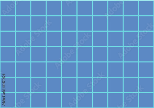 Fondo de cuadricula azul con trazo azul claro