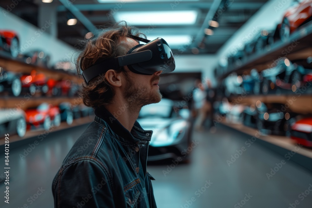Car Designer Exploring Virtual Designs Car Designer Exploring Virtual Designs