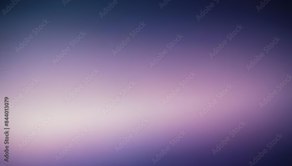 Fototapeta premium blurred color gradient blue purple white grainy color gradient background dark abstract backdrop banner poster card wallpaper website header design